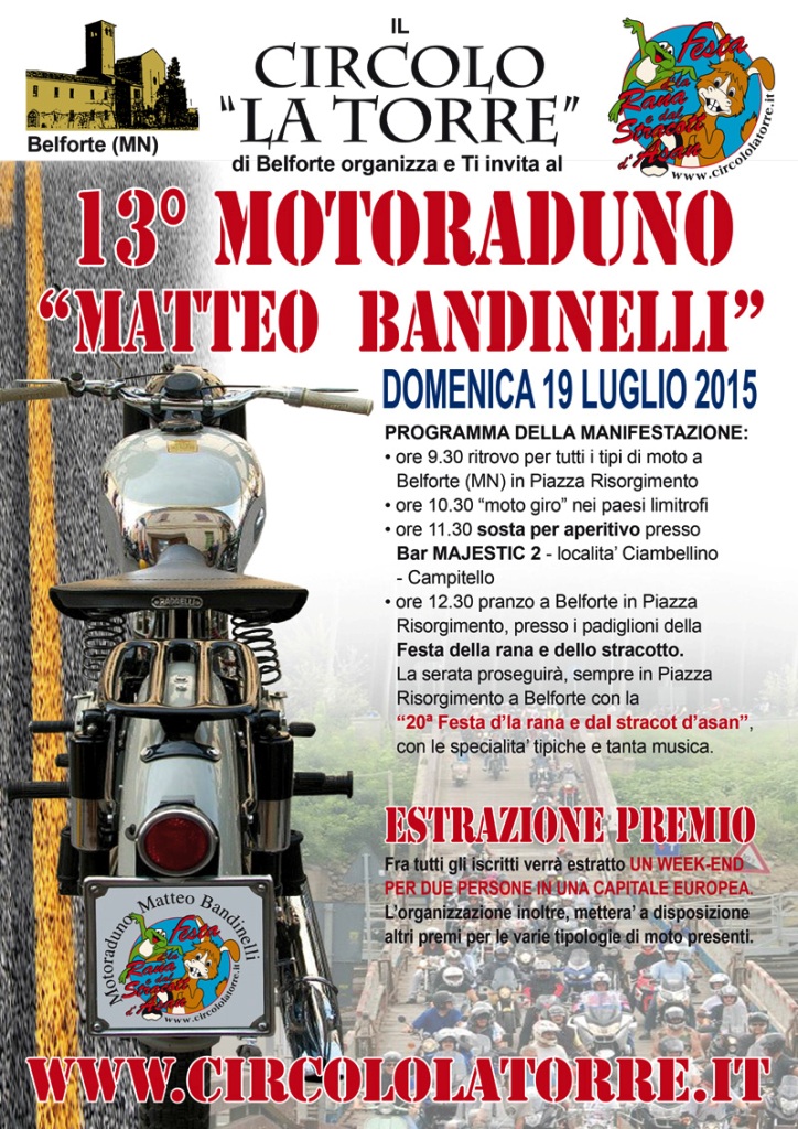 Motoraduno - Belforte (MN) (19 Luglio 2015)