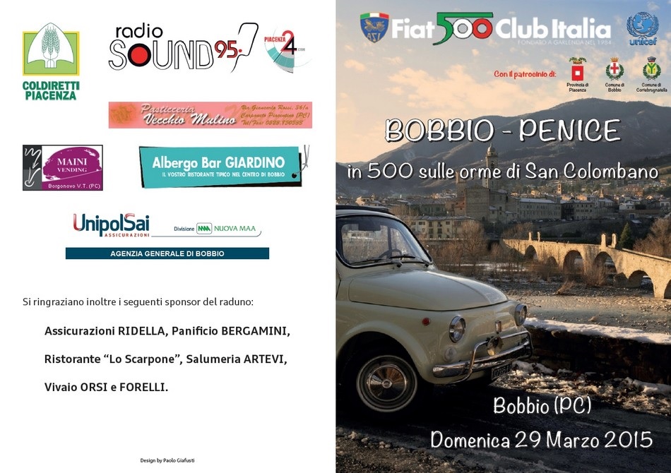 Raduno Fiat 500 - Bobbio (PC) (29 Marzo 2015)