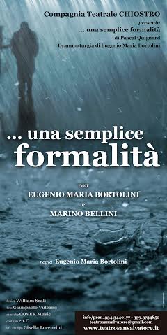 Teatro: Una semplice formalit - Bologna (28/29 Marzo 2015)