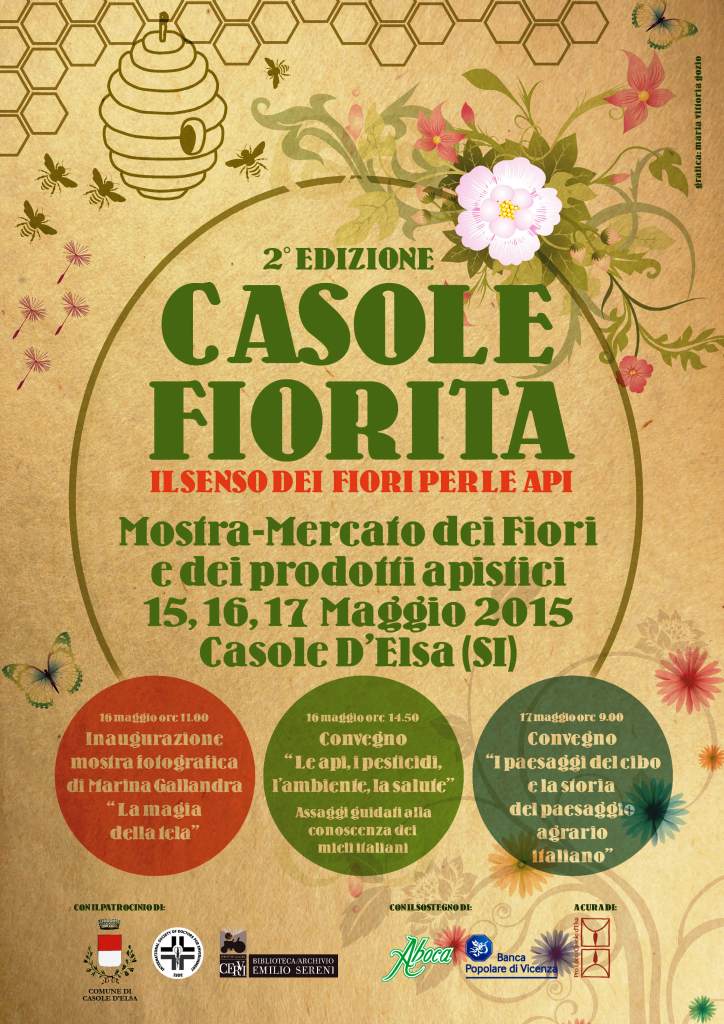 Casole fiorita - Casole d'Elsa (SI) (15/17 Maggio 2015)