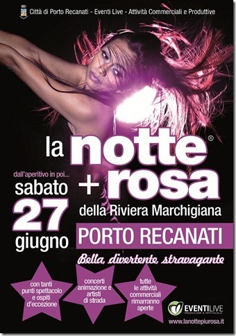 La Notte pi Rosa - Porto Recanati (MC) (27 Giugno 2015)