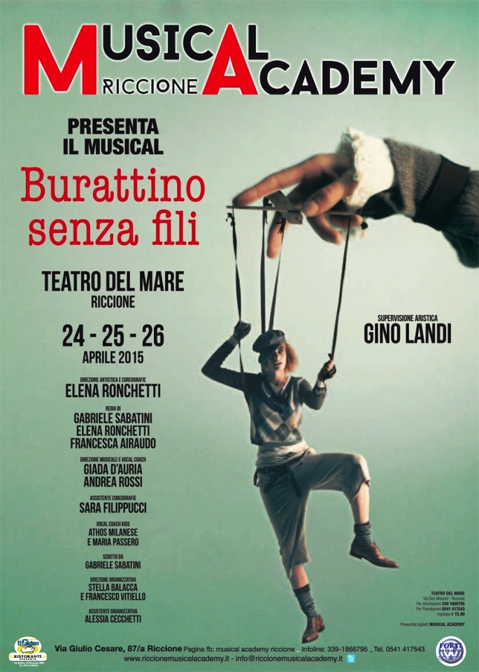 Teatro: Burattino senza fili - Riccione (RN) (28/29 Aprile 2015)