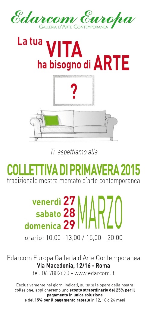 Mostra: Collettiva di primavera - Roma (27/29 Marzo 2015)