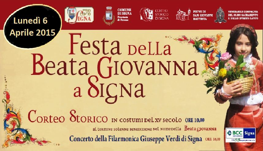 Festa della Beata Giovanna - Signa (FI) (6 Aprile 2015)