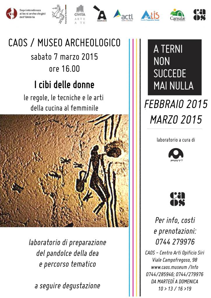 I cibi delle donne - Terni (7 Marzo 2015)