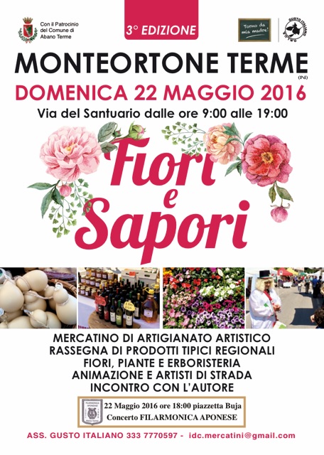 Fiori e Sapori - Abano Terme (PD) (22 Maggio 2016)