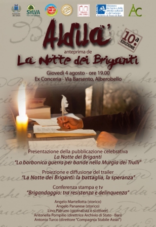 La notte dei briganti - Alberobello (BA) (10 Agosto 2016)