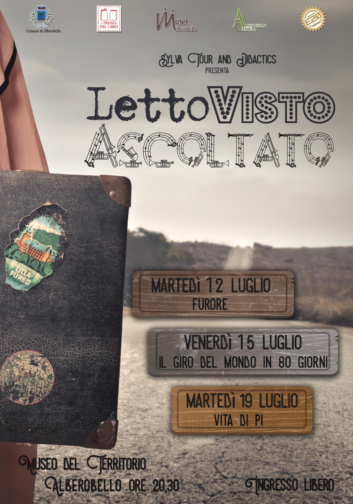 LettoVistoAscoltato - Alberobello (BA) (12/19 Luglio 2016)