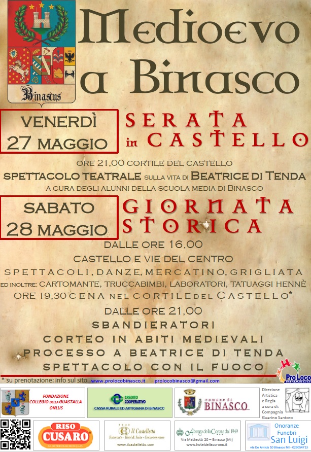 Medioevo - Binasco (MI) (27/28 Maggio 2016)