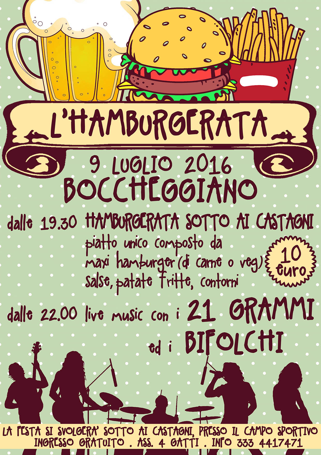 Hamburgerata - Boccheggiano (GR) (9 Luglio 2016)