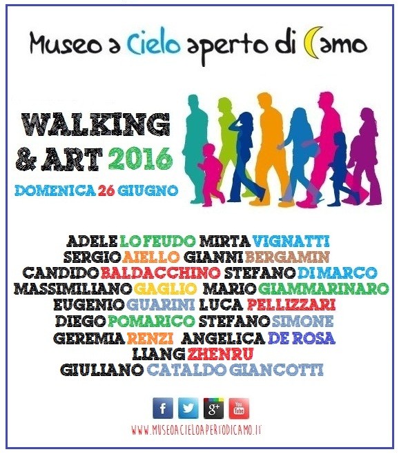 Walking and Art - Camo (26 Giugno 2016)