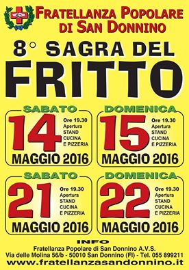 Sagra del Fritto - Campi Bisenzio (FI) (21/22 Maggio 2016)