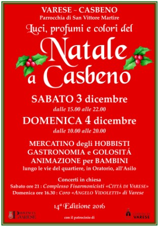 Mercatino di Natale - Casbeno (VA) (3/4 Dicembre 2016)