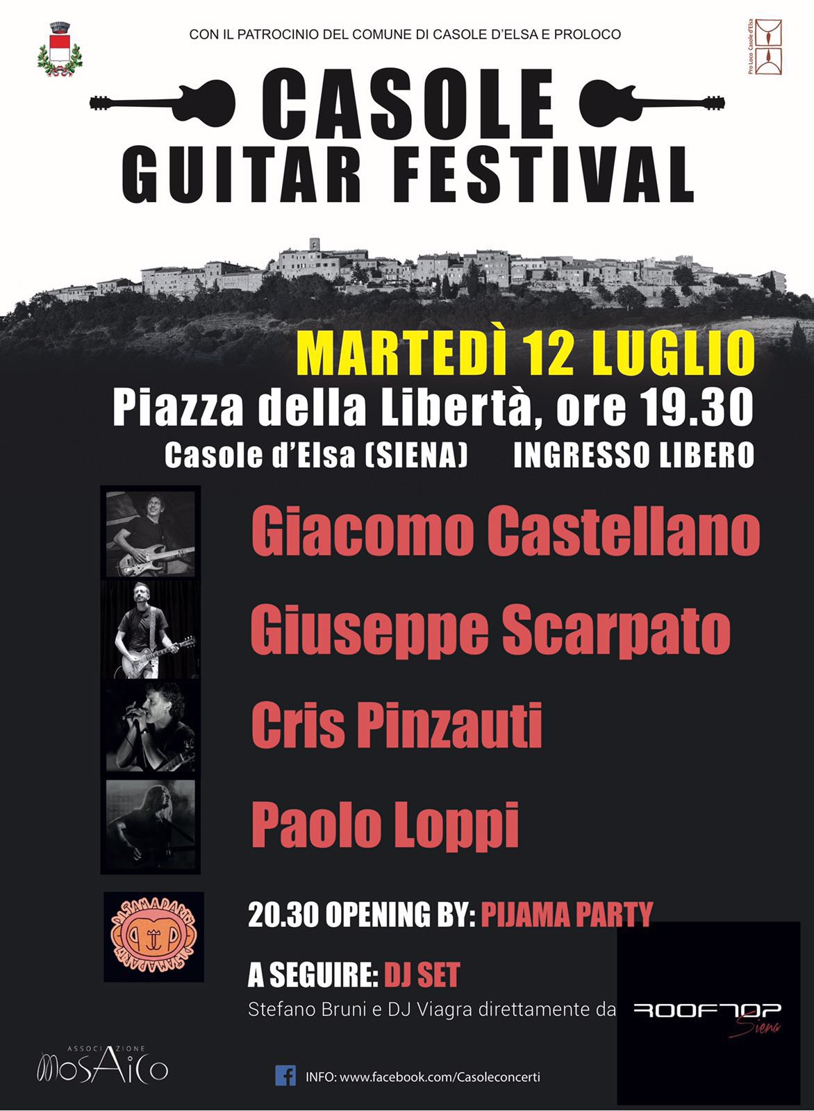 Guitar Festival - Casole d'Elsa (SI) (12 Luglio 2016)