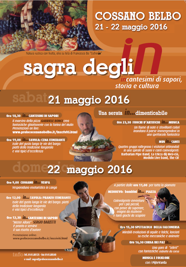 Sagra degli In - Cossano Belbo (CN) (21/22 Maggio 2016)