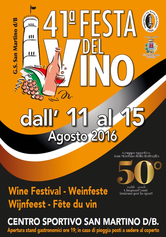 Festa del Vino - Desenzano del Garda (BS) (11/15 Agosto 2016)