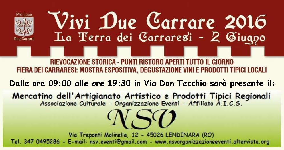 Vivi Due Carrare - Due Carrare (PD) (2 Giugno 2016)