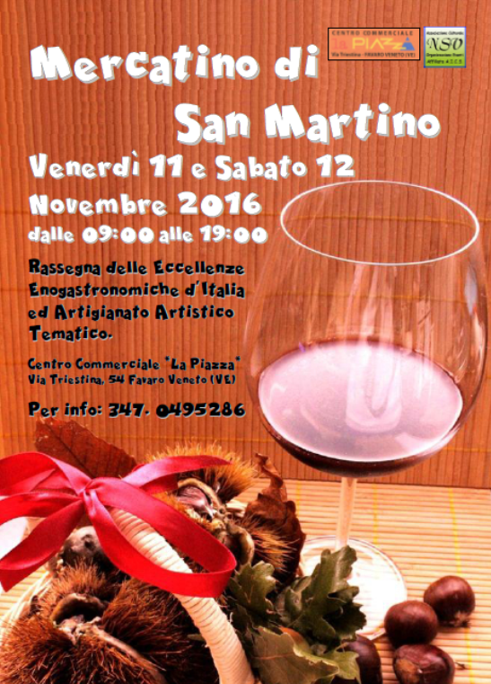 Mercatino San Martino - Favaro Veneto (VE) (11/12 Novembre 2016)