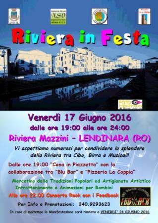 Riviera in Festa - Lendinara (RO) (17 Giugno 2016)