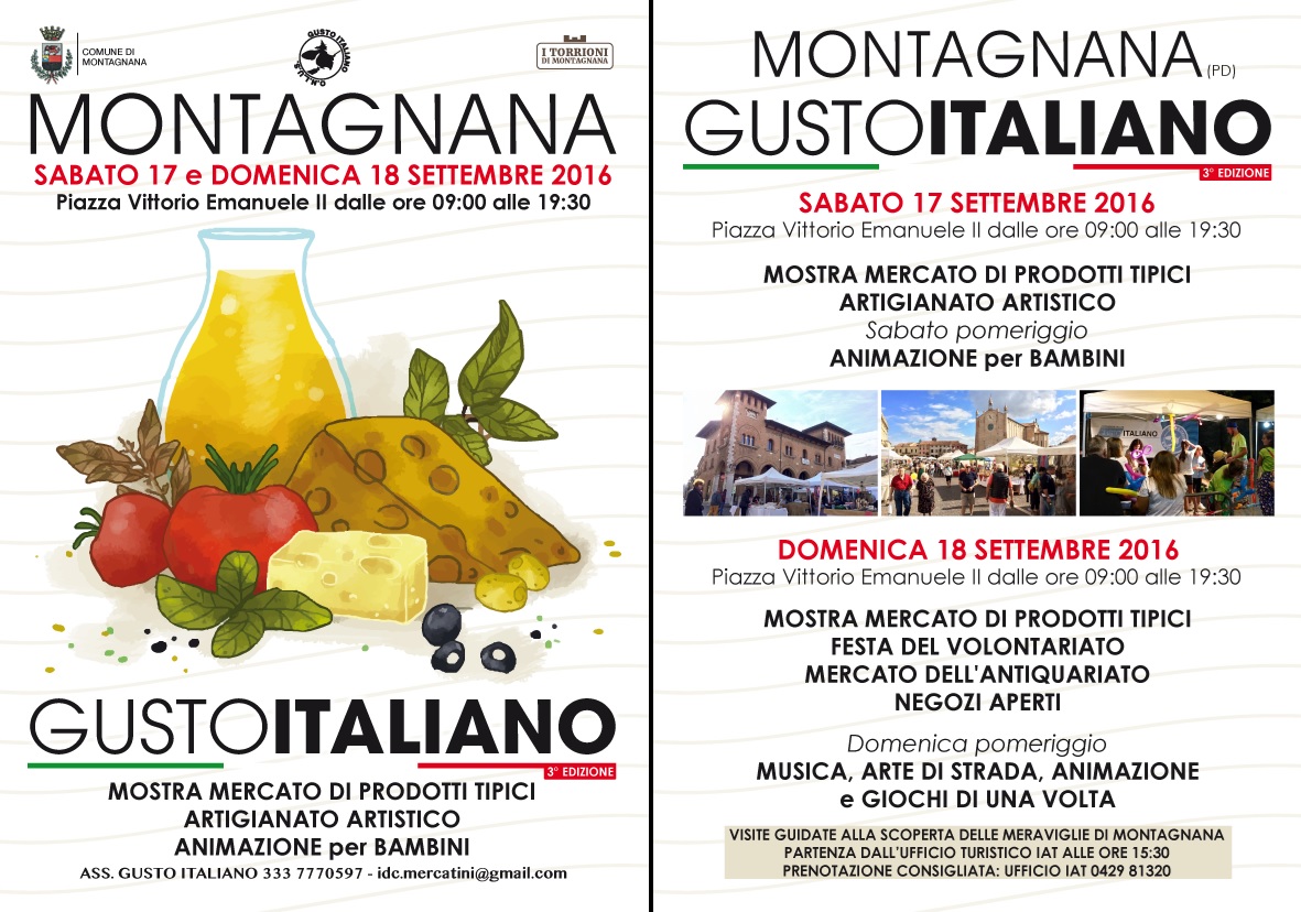 Gusto Italiano - Montagnana (PD) (17/18 Settembre 2016)