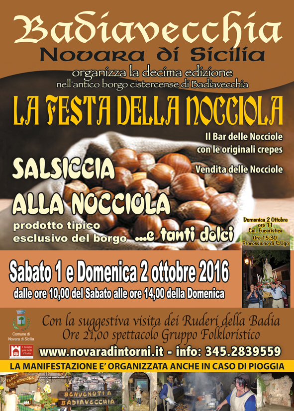 Festa della Nocciola - Novara di Sicilia (ME) (1/2 Ottobre 2016)