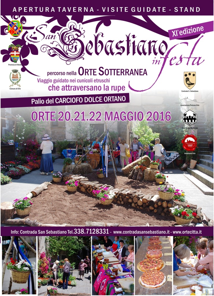 San Sebastiano in Festa - Orte (VT) (11 Maggio / 6 Giugno 2016)