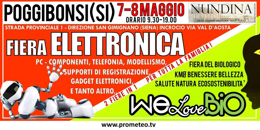 Fiera Elettronica - Poggibonsi (SI) (7/8 Maggio 2016)