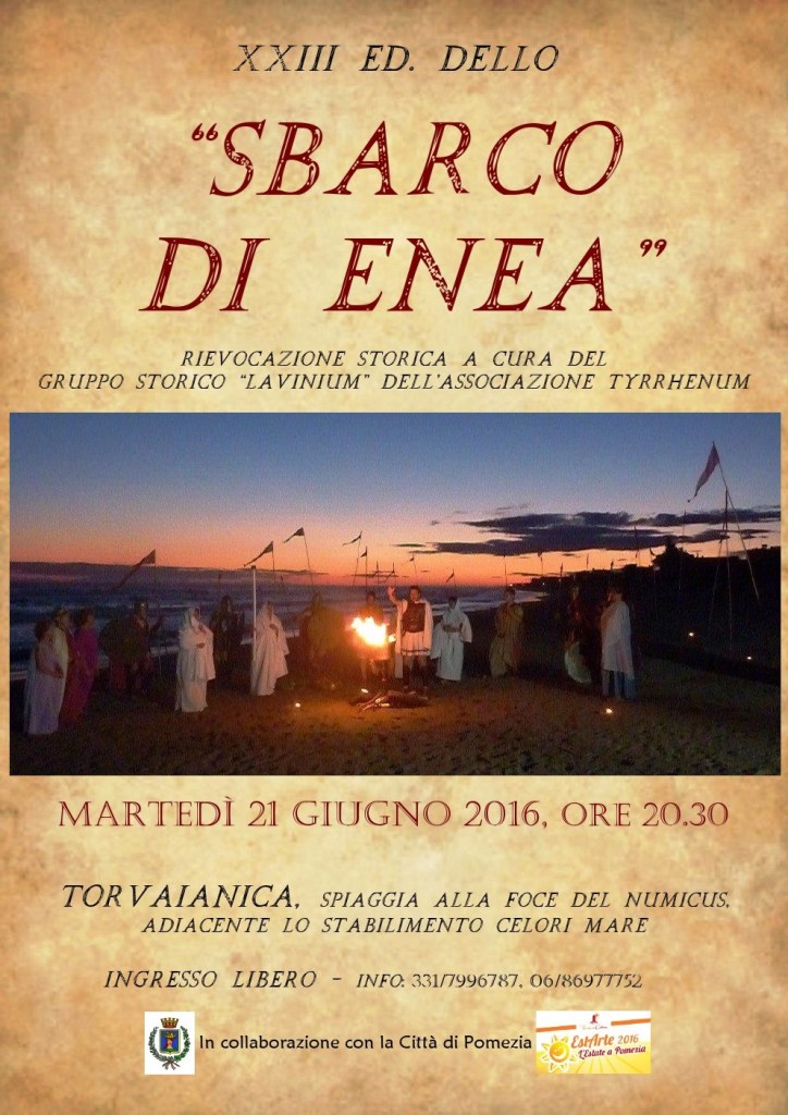 Sbarco di Enea - Pomezia (RM) (21 Giugno 2016)