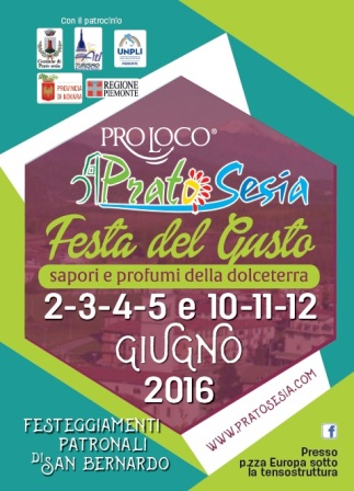 Festa del Gusto - Prato Sesia (NO) (2/12 Giugno 2016)