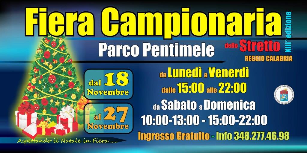 Fiera Campionaria dello Stretto - Reggio Calabria (18/27 Novembre 2016)