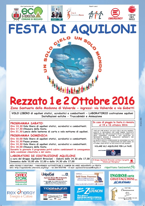 Festa Aquiloni - Rezzato (BS) (1/2 Ottobre 2016)