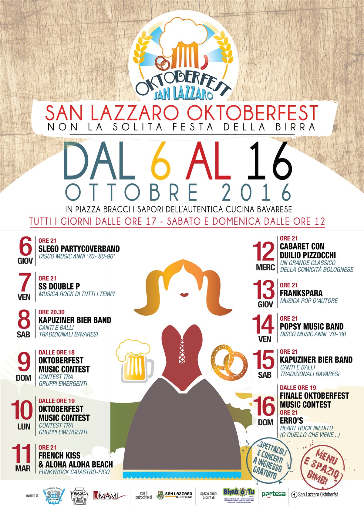 Oktoberfest - San Lazzaro di Savena (BO) (6/16 Ottobre 2016)