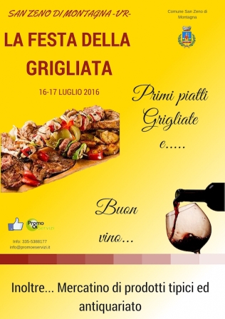 Festa della Grigliata - San Zeno di Montagna (VR) (16/17 Luglio 2016)