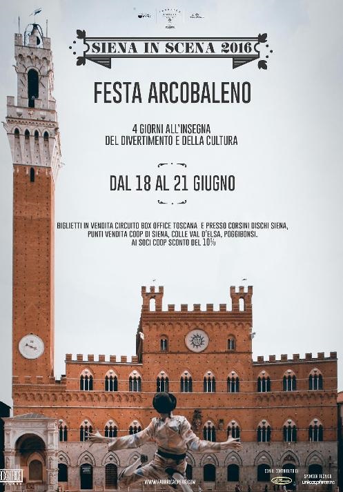 Festa Arcobaleno - Siena (18/21 Giugno 2016)