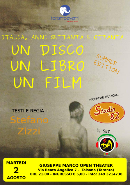 Un disco, un libro, un film - Talsano (TA) (2 Agosto 2016)