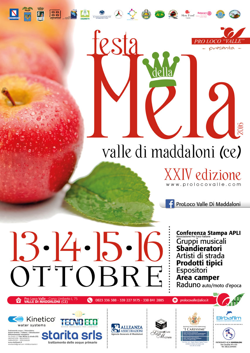 Festa della mela - Valle di Maddaloni (CE) (13/16 Ottobre 2016)